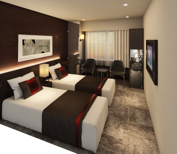 エスペリアホテル京都｜ミストサウナ付大浴場