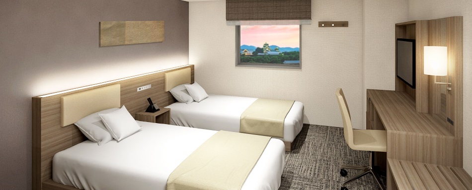 アンドコンフィホテル熊本城ビュー