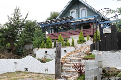 農園ログコテージ　ブルーベリー・アナベル　＾