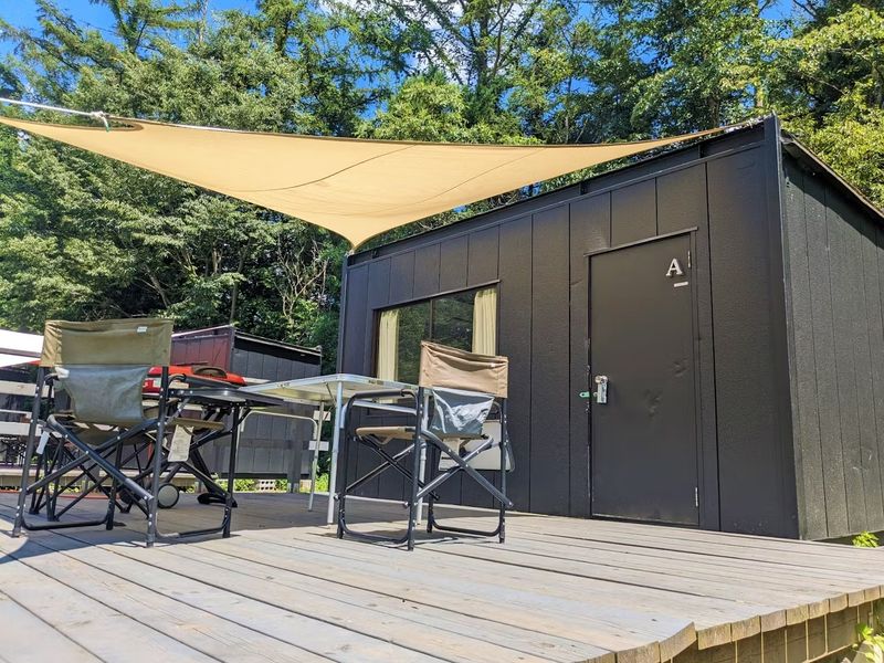 BULLs キャンプ【富士山の麓、自然に囲まれたペットと泊まれるキャンプ&コテージ】 ^