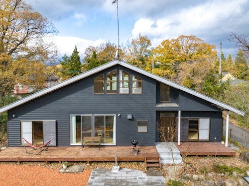 那須中心地の一棟貸モダンハウス、テディベア美術館まで徒歩5分 ^_2