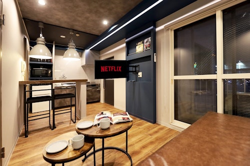 札幌中心部まで地下鉄１５分ＴＯＲＩＴＯＮＥＡＲ４０１　無料駐車場付　最大６名宿泊可能／民泊