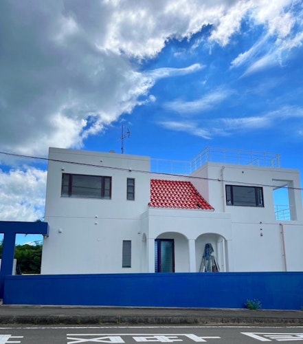 川平湾まで車で10分 シアター&バーベキュー設備付きオーシャンビュー貸別荘 ^