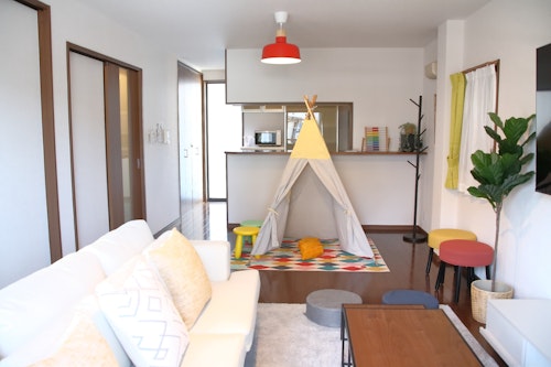 京セラまて&#12441;歩ける！　駐車場付戸建（最大１２名）　ＣＳ１９／民泊