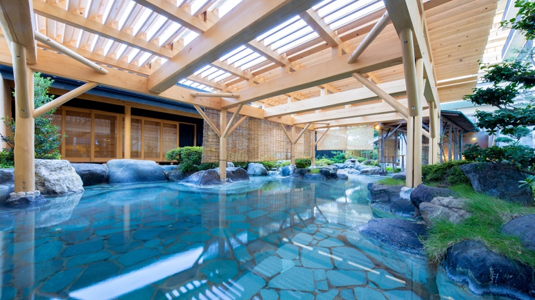 北陸　福井　あわら温泉　清風荘（北陸最大級の庭園露天風呂の宿　清風荘）