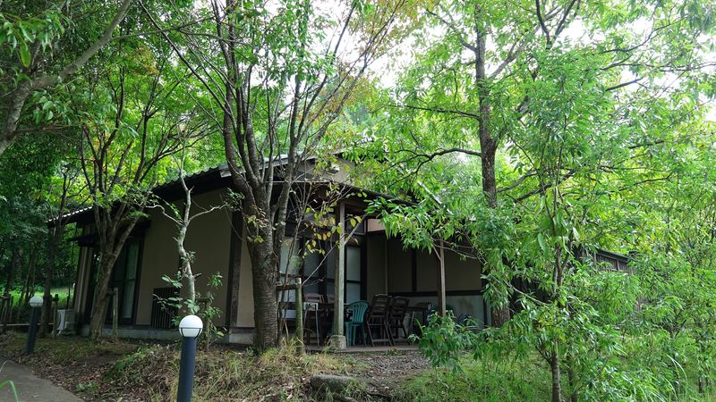 玖珠町農村都市交流施設　三日月の滝公園