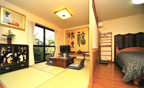 由布院温泉　お宿　五輪花