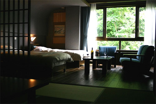 貸切露天風呂の宿　新潟・松之山温泉　山の森のホテル　ふくずみ