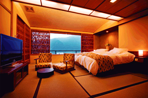 越後湯沢温泉　松泉閣花月