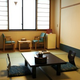 ホテル秋田屋　夕陽と陸奥湾を望む展望温泉