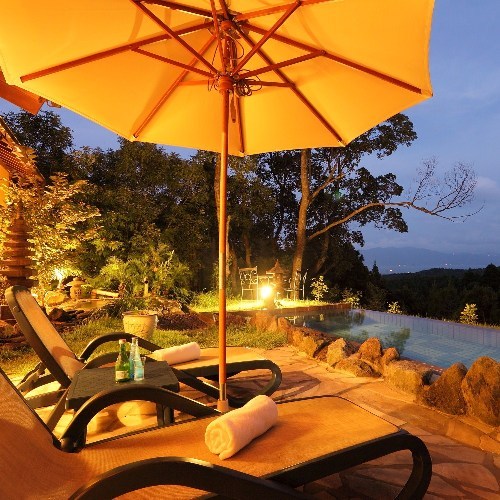 指宿温泉　温泉水プール＆夫婦露天風呂の離れ宿　悠離庵