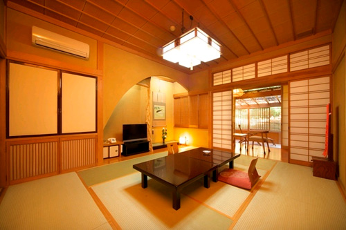 全室露天風呂付き客室の宿　真木温泉