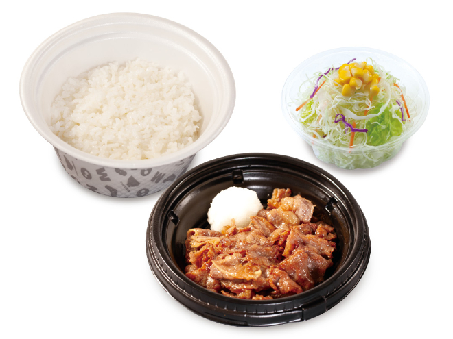 カルビ焼肉定食