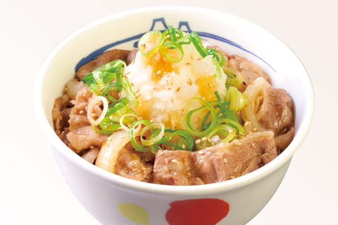 おろしポン酢牛めし