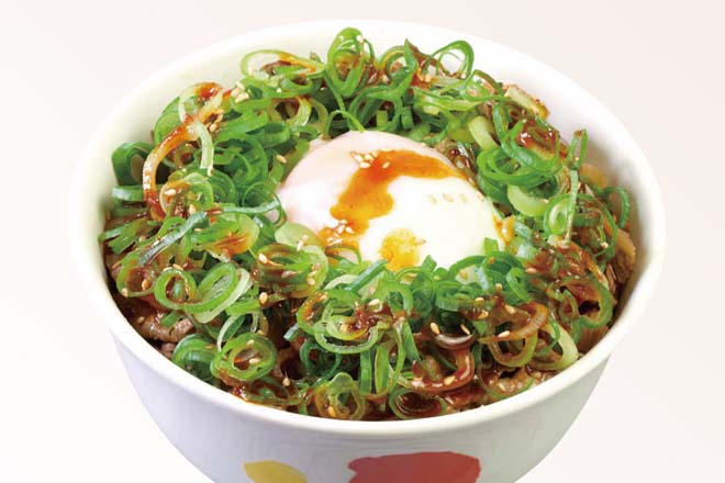 ネギたっぷり旨辛ネギたま牛めし