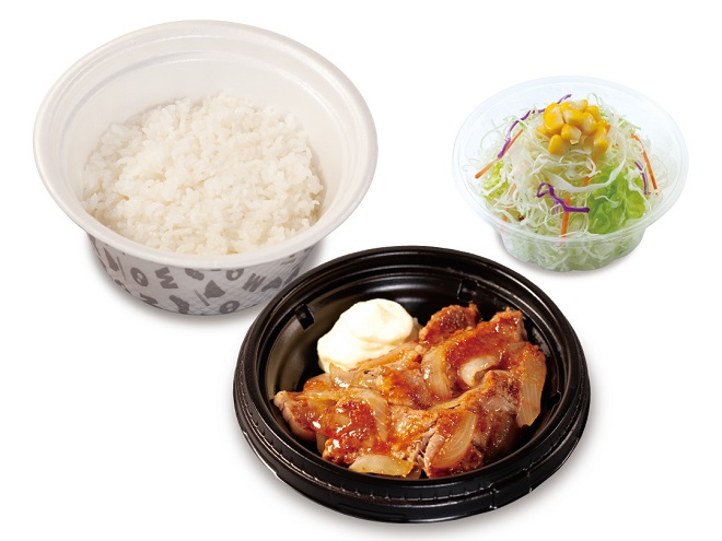 厚切り豚生姜焼き定食