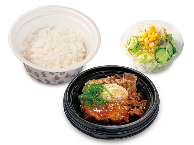 豚角煮コンボ牛めし生野菜セット
