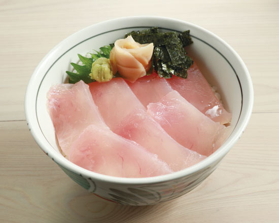 白鉄火丼 White Fish Sushi Bowl
