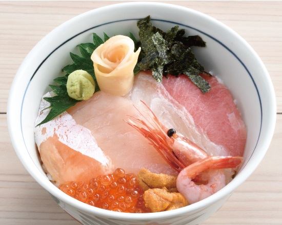 海鮮七種丼 Seven-Variety Seafood Sushi Bowl