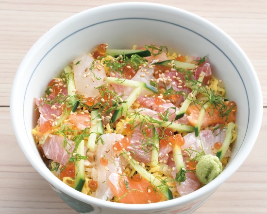 バラチラシ Bara-Chirashi Sushi Bowl