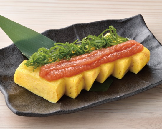 玉子焼 明太のせJapanese Style Omelet Topped with Pollack Roe