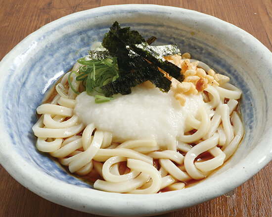 F-1130】とろろぶっかけうどん（冷）Cold Style Udon with Grated Yam