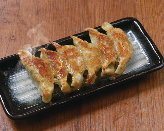 当店自慢の肉餃子