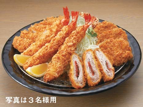 ファミリーかつセット(2名様)