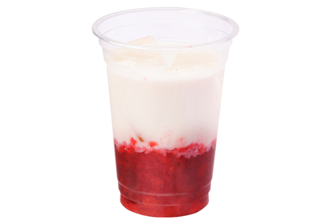 つぶつぶ食感イチゴミルク