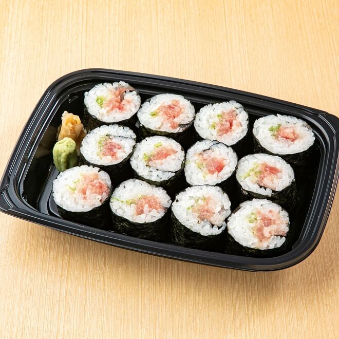 ねぎとろ手巻き