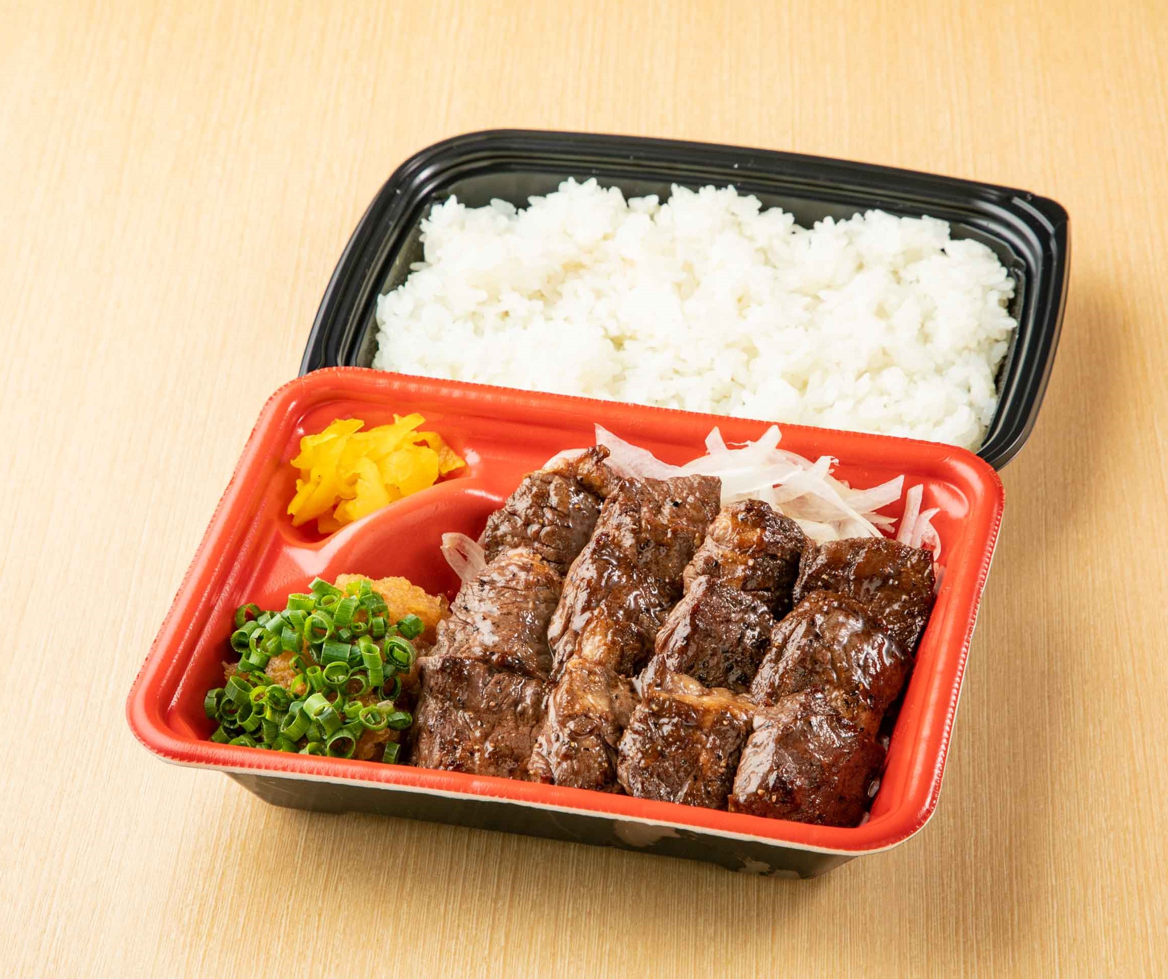 サイコロステーキ弁当